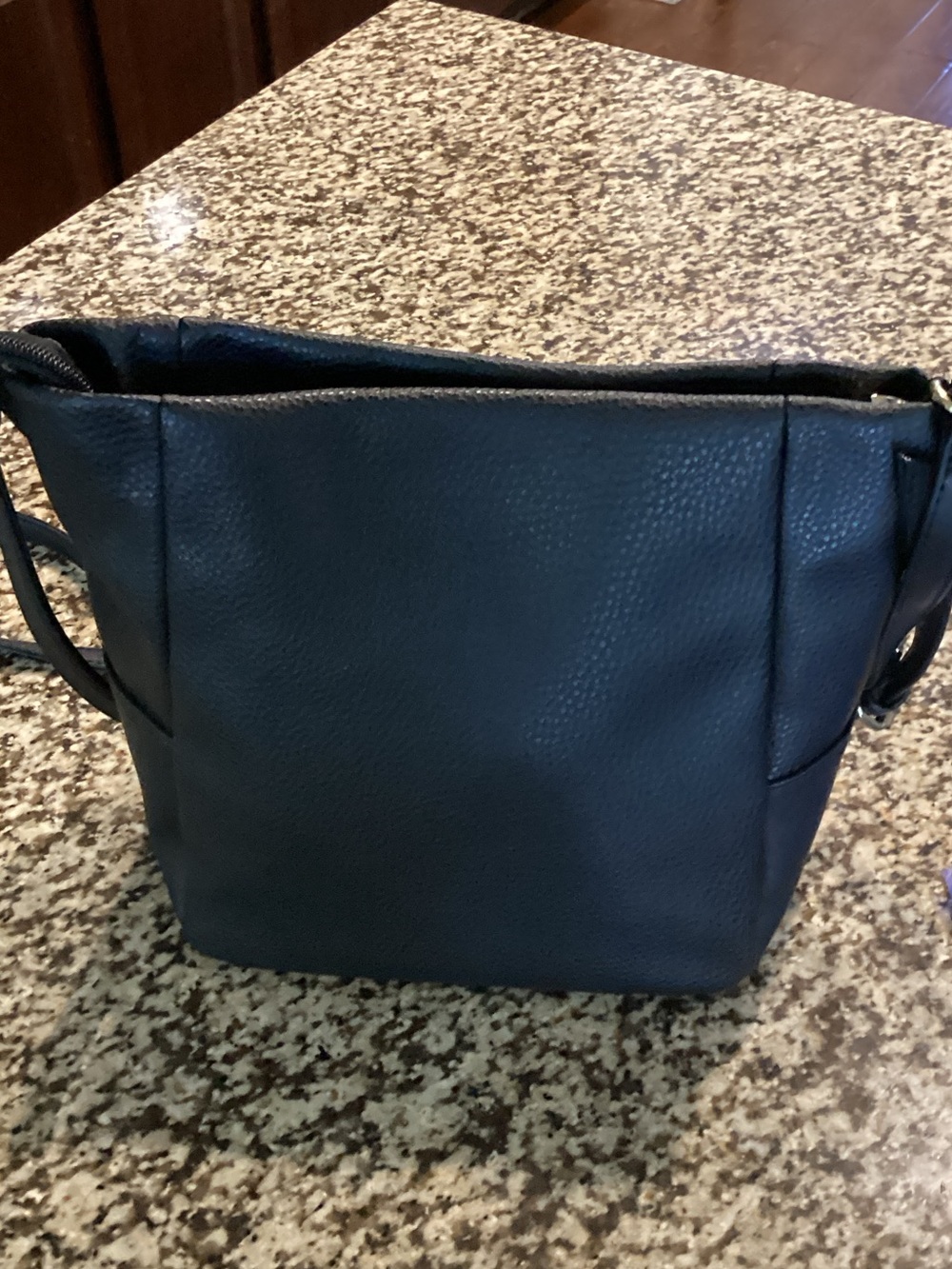 Juicy Couture Black Crossbody Bag with Gold Accents - Picture 2 of 6